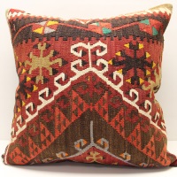 XL398 - Anatolian Kilim Cushion Cover 