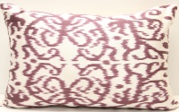 i58 - Uzbek Silk Ikat Cushion Covers 