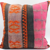 XL403 Antique Anatolian Kilim Pillow Cover
