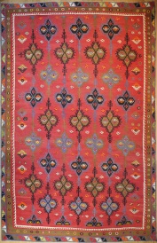 R9129 Antique Large Turkish Kilim Rugs