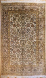 R6048 Antique Persian Tabriz Carpet