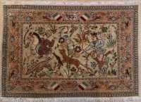R5986 Antique Persian Tabriz Rugs