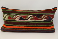 D37 Antique Turkish Kilim Cushion Cover
