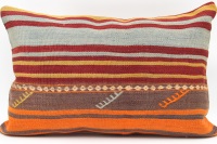 D268 Antique Turkish Kilim Pillow Cover