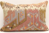D268 Antique Turkish Kilim Pillow Cover