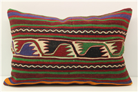 D399 Antique Turkish Kilim Pillow Cover