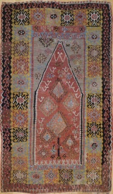 R7537 Antique Turkish Kilim Rug
