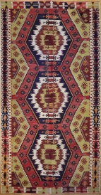 R7138 Antique Turkish Taspinar Kilim Rug