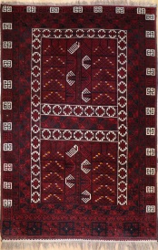 R8356 Antique Turkmenistan Ensi Rug