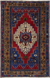 R7918 Antique Vintage Turkish Rugs