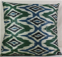 i87 Beautiful Silk Ikat Cushion Covers
