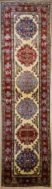 R7683 Caucasian Kazak Carpet Runner