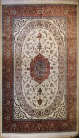R6459 Fine Persian Tabriz Carpet