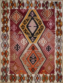 R9151 Flat Weave Turkish Kilim Rugs