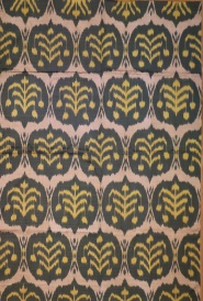 R8321 Hand woven silk Ikat Textiles