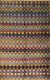 R8387 Hand Woven Tribal and Village Afghan Rugs