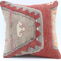 S221 Hand Woven Turkish Kilim Cushion Cover