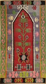 R7878 Hand Woven Turkish Kilim Rugs
