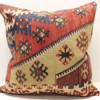 XL405 Handmade Anatolian Kilim Cushion Cover