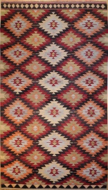 R7816 Handmade Turkish Afyon Kilim Rug