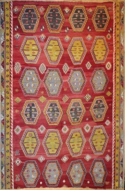 R8063 Large Turkish Kilim Rugs