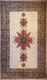 R7551 Persian Tabriz Carpet