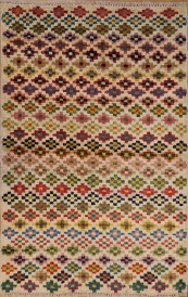 R8654 Traditional Afghan Rug