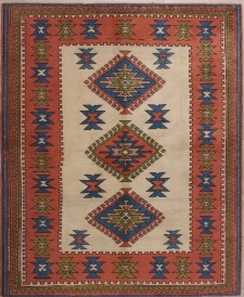 R8383 Turkish Handmade Vintage Carpet