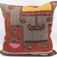 XL110 Turkish Kilim Cushion Pillow Cover