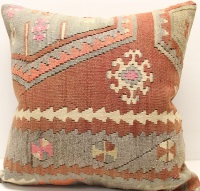 XL319 Turkish Traditional Wool Kilim Cushion Cover