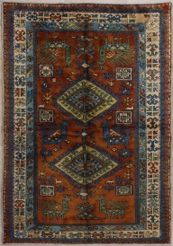 R5487 Turkish Vintage Konya Rugs