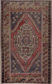 R3070 Vintage Handmade Turkish Carpet