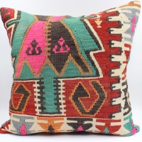 XL483 Vintage Kilim Lumbar Pillow Cover