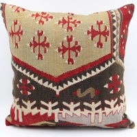 L413 Vintage Kilim Pillow Cushion Cover