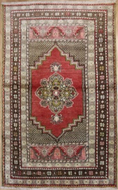 R3729 Vintage Kirsehir Turkish Rug