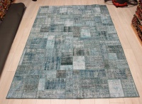 R9011 Vintage Overdyed Patchwork Rugs