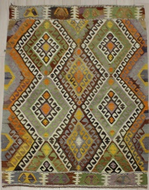 R8719 Vintage Turkish Antalya Kilim Rugs