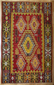 R8209 Vintage Turkish Cal Kilim Rugs