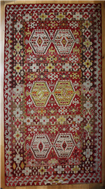 R8216 Vintage Turkish Esme Kilim Rugs
