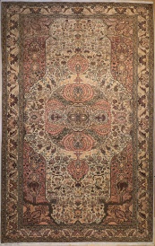 R4109 Vintage Turkish Kayseri Carpet