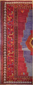 R7670 Vintage Turkish Kilim Rug