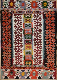 R8939 Vintage Turkish Kilim Rugs