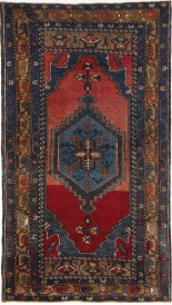 R8781 Vintage Turkish Yahyali Rugs