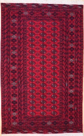 R5778 Vintage Turkmenistan Tekke Rug