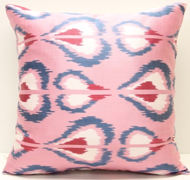 i16 - Silk Ikat Cushion Covers