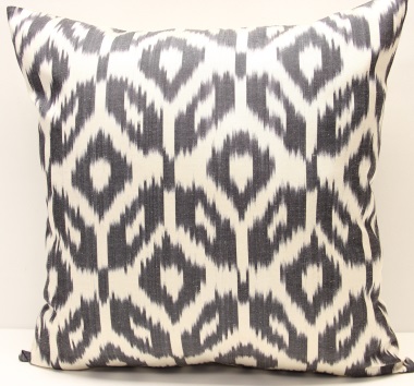 i26 - Silk Ikat Pillow Cushion Covers