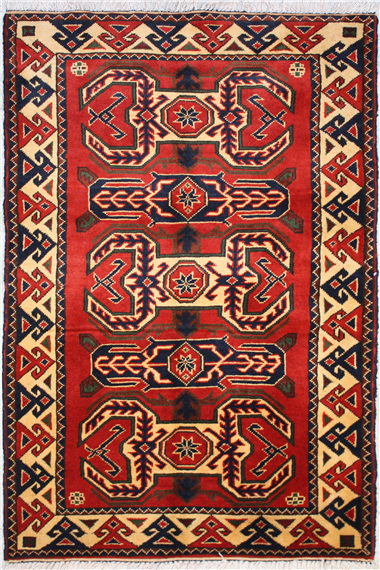 R6740 Afghan Kargai Carpet