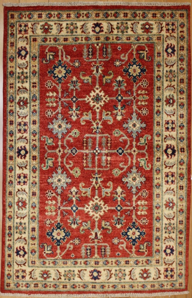 R9105 Afghan Kazak Carpet Rugs