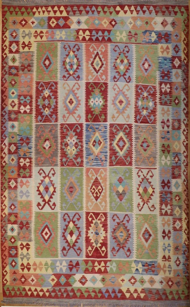 R6977 Afghan Kilim Rug