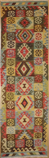 R8903 Afghan Kilim Rug Runner